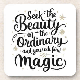 Posavasos Seek Beauty Coaster