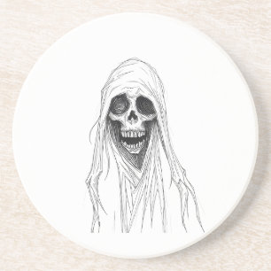 Posavasos Segador Sombrío Esqueleto