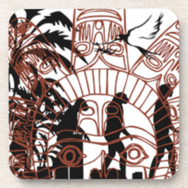 Posavasos Segundo desplazamiento de trabajadores Diseño de l