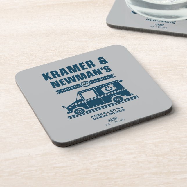 Posavasos Seinfeld | Kramer & Newman's Recycling Co. (Lado Izquierdo)