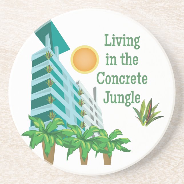 Posavasos Selva concreta (Frente)