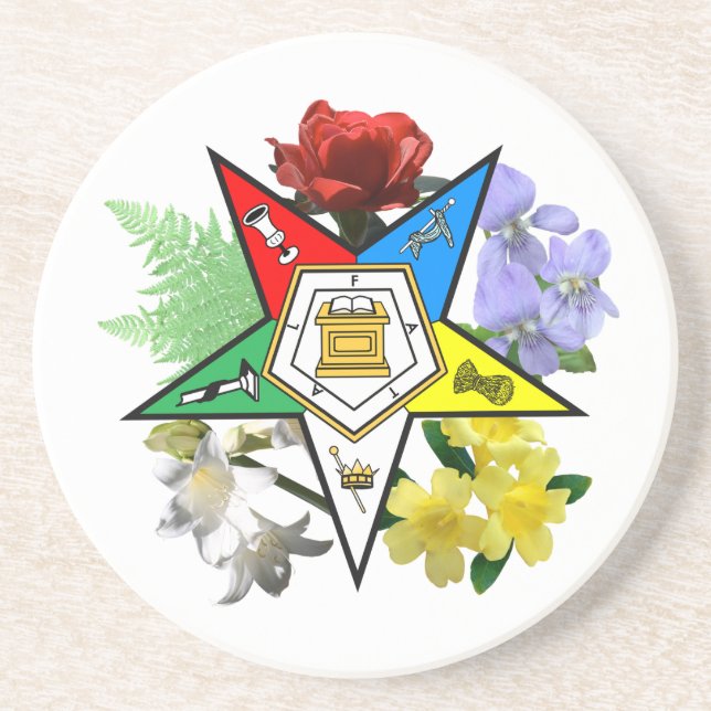 Posavasos Semana Santa Floral de Estrella del Este (Frente)