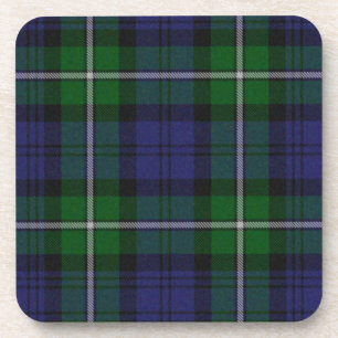 Posavasos Semana Santa Plástica Tartán Azul y Verde