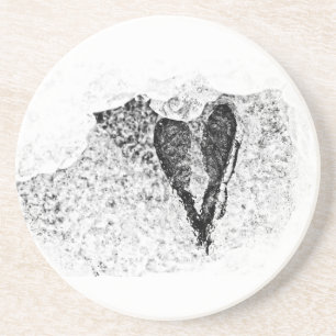 Posavasos semillas heladas enamoradas