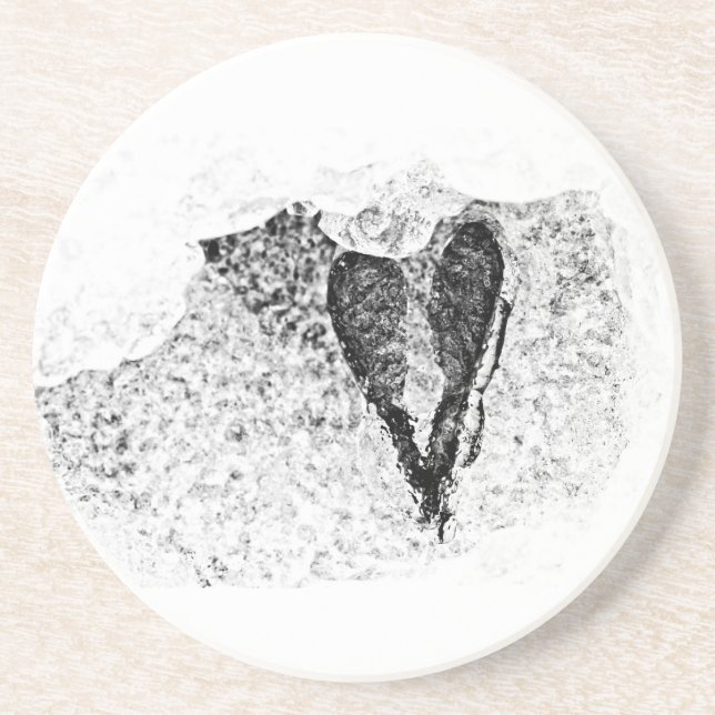 Posavasos semillas heladas enamoradas (Frente)