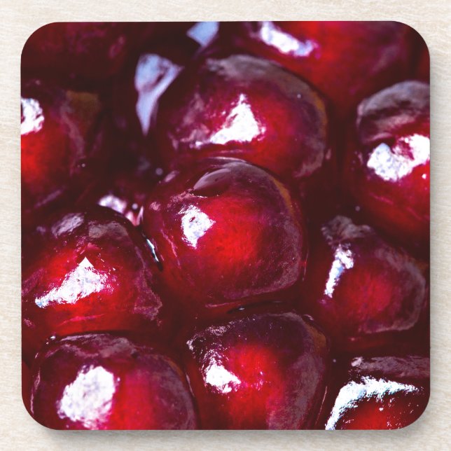 Posavasos Semillas Red Pomegranate (Frente)