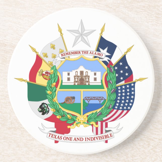 Posavasos Señal de Texas (Frente)