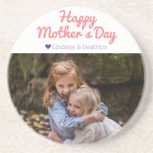 Sencillo y elegante nombre de foto de Día de la Ma