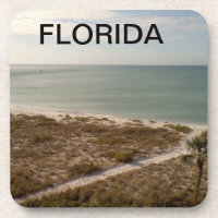 Sendero de la playa de Florida hacia la orilla