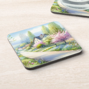 Posavasos Sendero del País de la Flor Enchanted