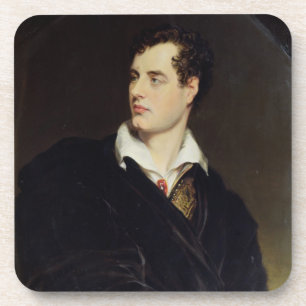 Posavasos Señor Byron después de un retrato pintado por