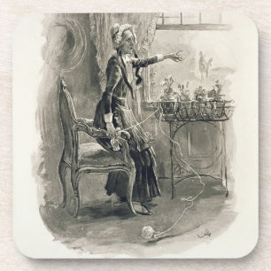 Posavasos Señora Betsy Trotwood, de 'Charles Dickens: Un