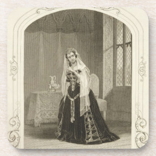 Posavasos Señora Celeste como la princesa Katherine, Sc del