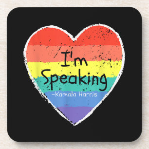 Posavasos Señora Vicepresidenta Hablo Kamala Harris gi