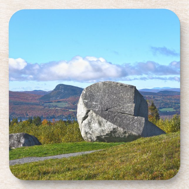 Posavasos Sentinel Rock, Lake Willoughby, Vermont (Frente)