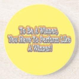 Posavasos "Ser Ganador" Diseño Cuto. ¡Hazte con una en Zazzl