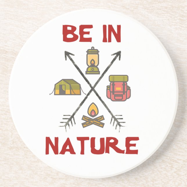 Posavasos Ser natural (Frente)