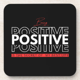 Posavasos Ser positivo
