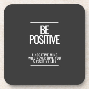 Posavasos Ser una montaña rusa positiva