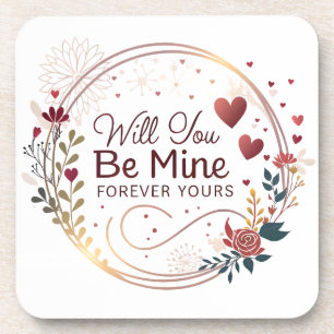 Posavasos ¿Serás Mía – Una Promesa de Amor Atemporal