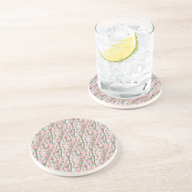 Posavasos Serenidad de Fila Rosa (Lado)