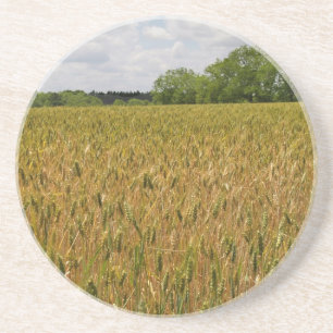 Posavasos Serie de granjas: campo de trigo en GA