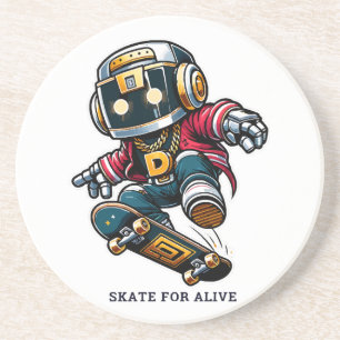Posavasos Serie de Skate de Estilo Callejero