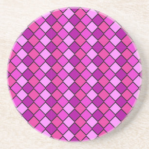 Posavasos Serie Diamond: Pascua rosa 1 de muchos colores