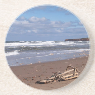 Posavasos Serie escénica: PEI Beach Broken lobster Trap