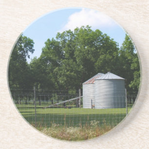 Posavasos Serie Farm: Silos en GA