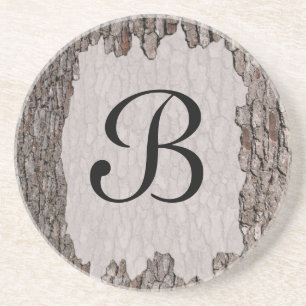 Posavasos Serie Misc: montaña rusa de la corteza del árbol