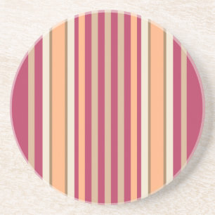 Posavasos Serie Stripe: Pascua Rosa y Tan