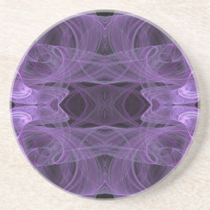 Posavasos Serie Varios-25---Coaster Morado Negro 1 de