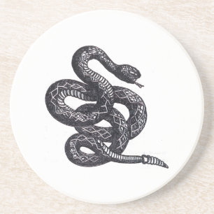 Posavasos Serpiente Crotalus Cascavella (Víbora de Fosa Vene