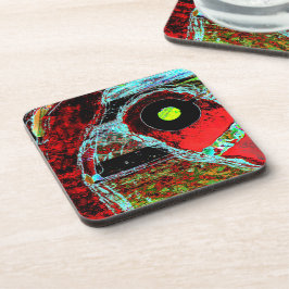 Posavasos Serpiente de Frecuencia – Coaster Abstracto de Plá