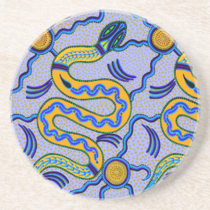 Posavasos Serpiente tribal