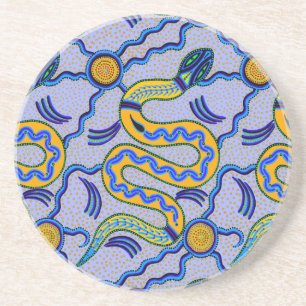 Posavasos Serpiente Tribal