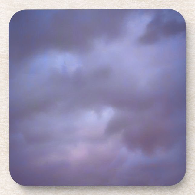 Posavasos Servilleta de tela Nubes tormentosas (Frente)