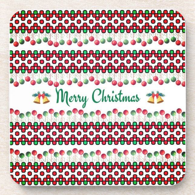 Posavasos Servilletas de Navidad (Frente)