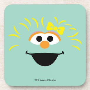 Posavasos Sesame Street Arte de la cara de Rosita