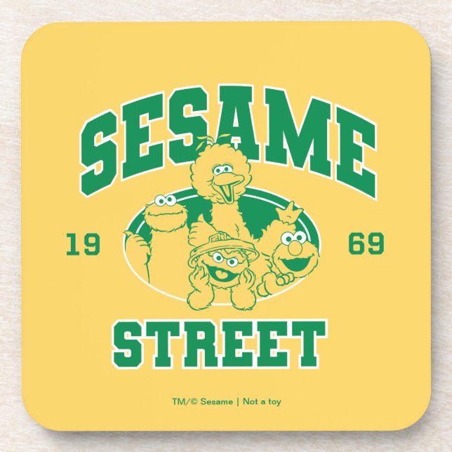 Posavasos Sesame Street | Vintage 1969 (Frente)