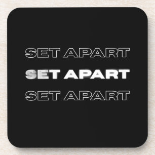 Posavasos Set Apart – Decoración para Hogar Cristi