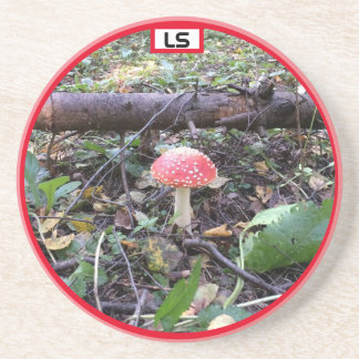 Posavasos Seta en el bosque LS Sandstone Coaster