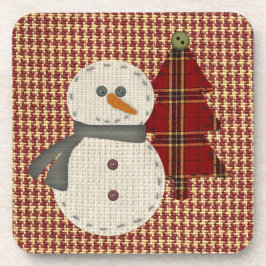 Posavasos Sew Navidades Cork Coaster