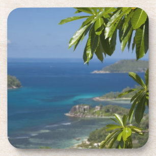 Posavasos Seychelles, Isla de Mahe. Costa occidental de
