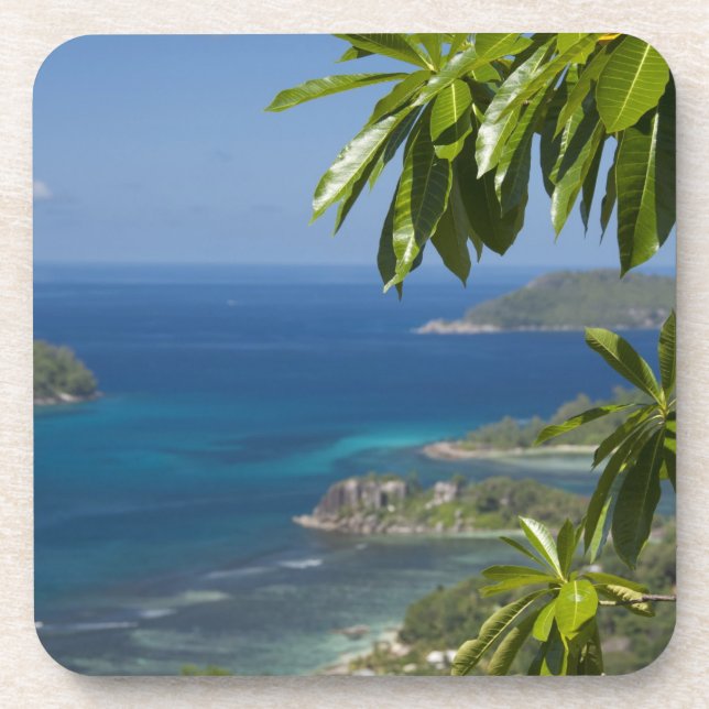 Posavasos Seychelles, Isla de Mahe. Costa occidental de (Frente)