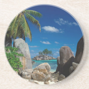 Posavasos Seychelles, Isla de Mahe, Playa Anse Royale.