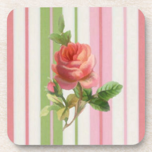 Posavasos Shabby Rosa Cork Coaster