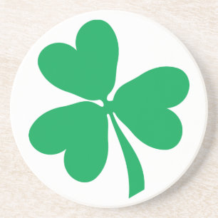 Posavasos Shamrock irlandés/Día de San Patricio