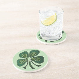 Posavasos Shamrock verde 2025